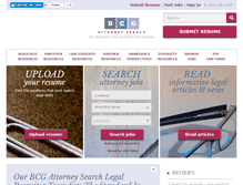 Tablet Screenshot of bcgsearch.com